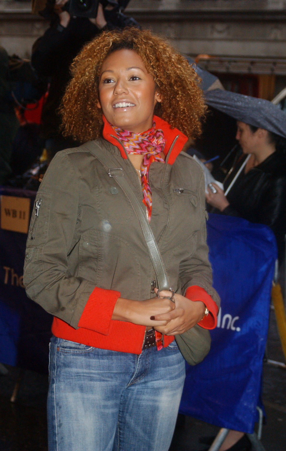 Rok 2004: Melanie Brown pri návšteve...