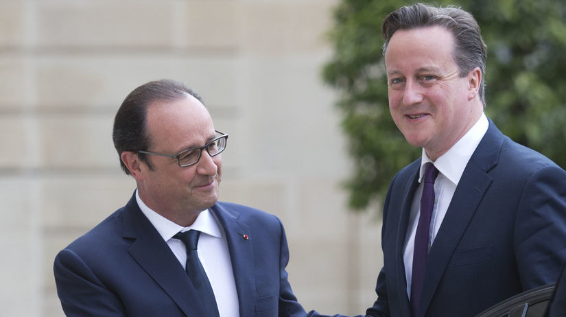 David Cameron, Francois Hollande,
