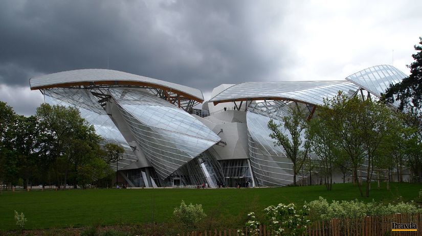 Parížska plachetnica, Frank Gehry, Paríž, Luis...