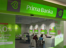 Prima banka, banka, účet