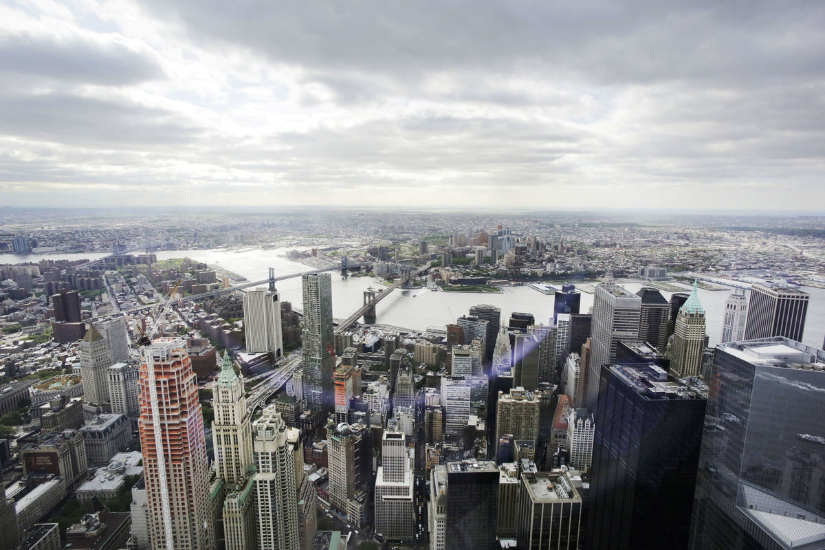 New York, One World Observatory, One World Trade Centre, WTC, vyhliadková plošina, Manhattan, Ground Zero
