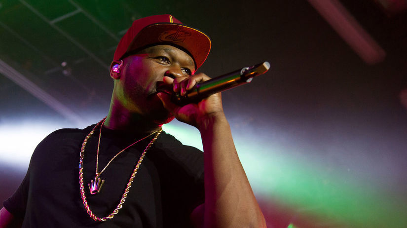 Raper Curtis "50 Cent" Jackson.