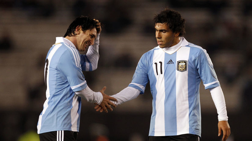 Carlos Tévez, Lionel Messi