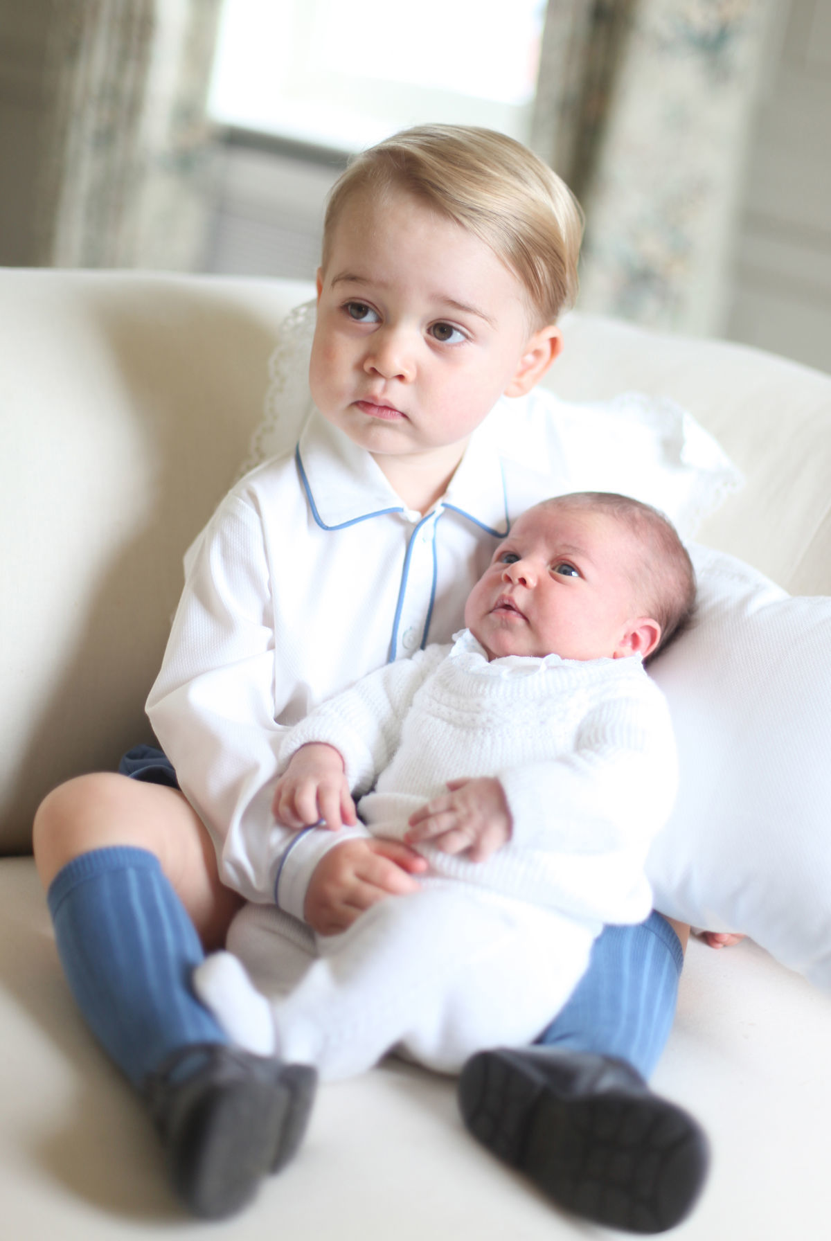 princezná Charlotte a princ George