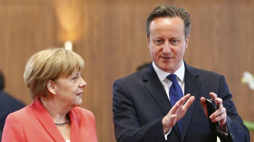 Angela Merkelová, David Cameron