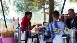 Magio pláž, Bratislava, leto, bar