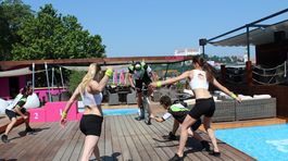 Magio pláž, leto, šport