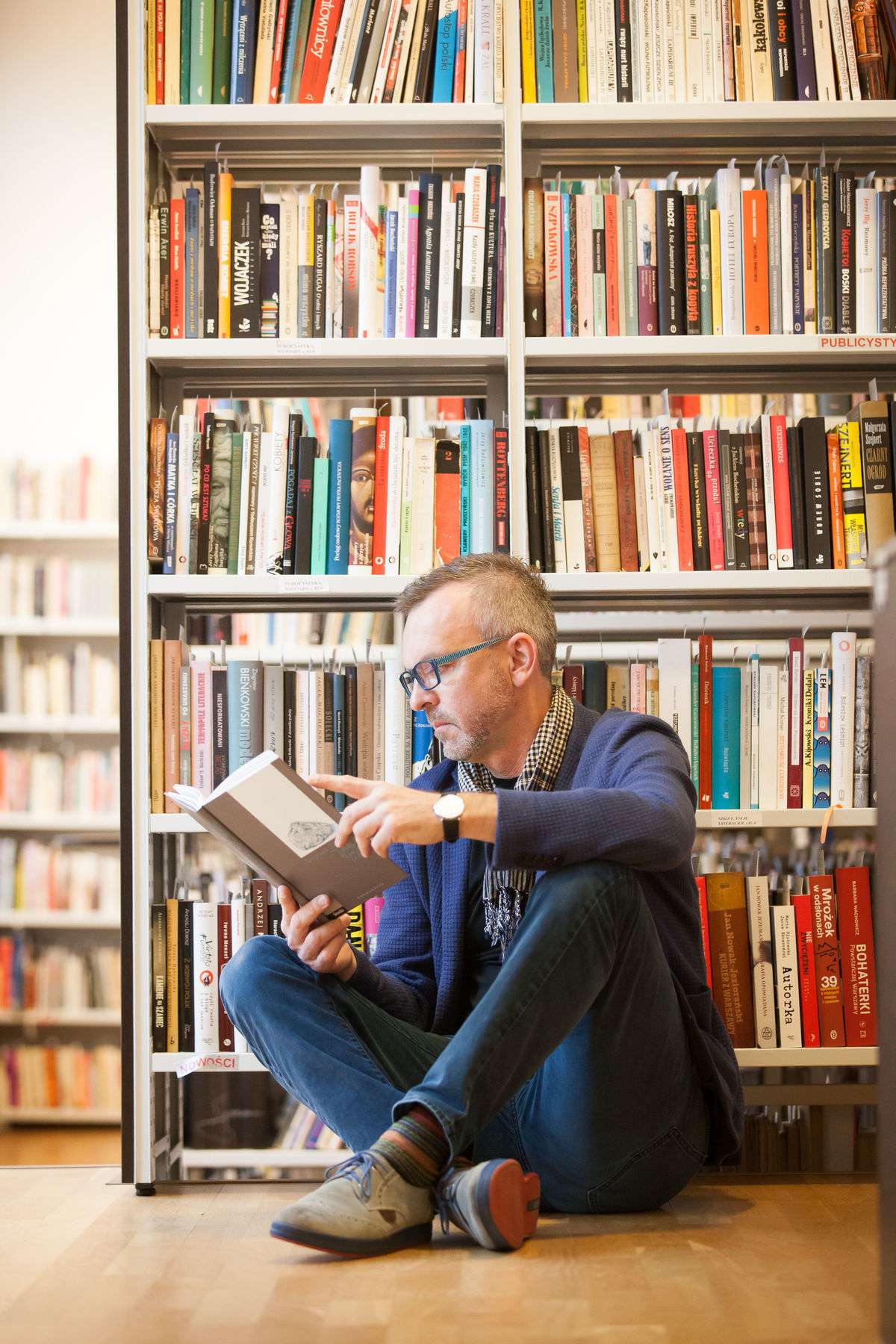 Spisovateľ, reportér a novinár W. L. Tochman.