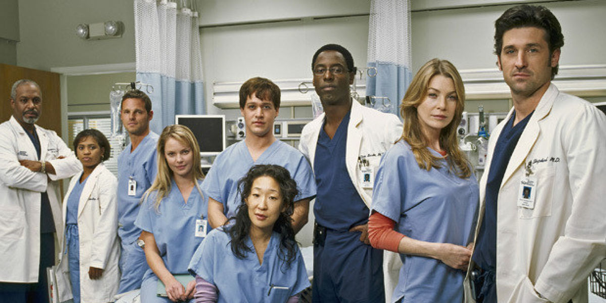 Ellen Pompeo v seriáli Klinika Greys (druhá...