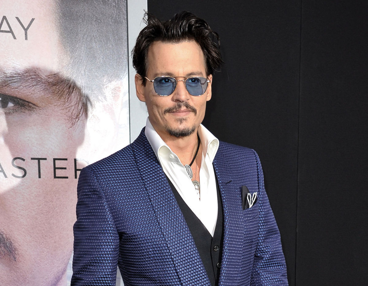 Herec Johnny Depp.