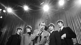 Skupina The Beatles zľava Ringo Starr, George Harrison, John Lennon a Paul McCartney.