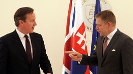 Fico a Cameron sa zhodli, že kvóty na rozdelenie utečencov nie sú riešením