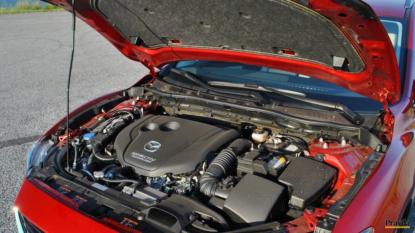 Mazda ponúka len jeden 2,2 litrový naftový...
