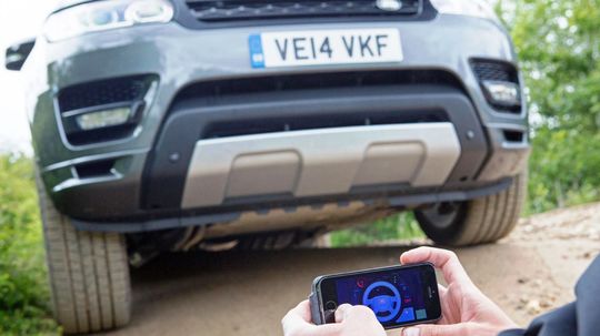 Range Rover - diaľkové ovládanie