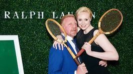 Boris Becker a Gwendoline Christie.