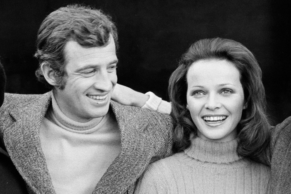 Jean-Paul Belmondo a herečka Laura Antonelli na...