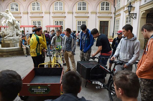 Návštevníci si mohli vyskúšať elektrobicykle či...