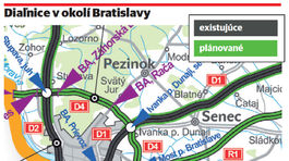 diaľnice v okolí Bratislavy, D4, obchvat