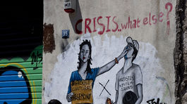 Grécka kríza a grafiti