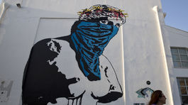 Grécka kríza a grafiti