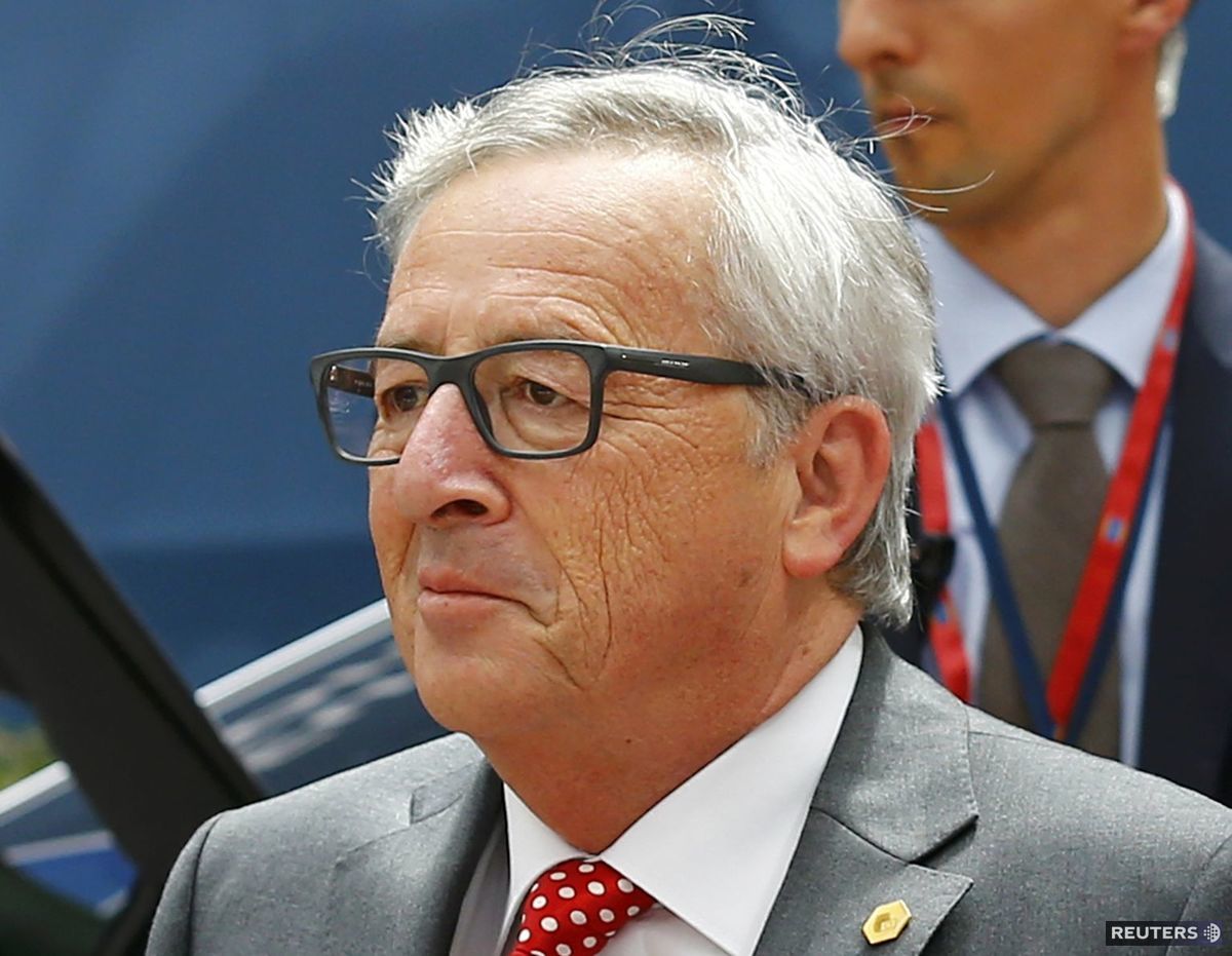 Šéf Európskej komisie Jean Claude Juncker...