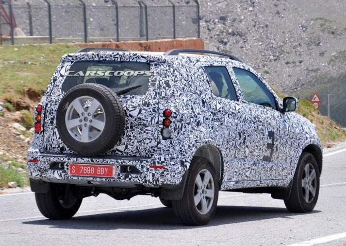 Nivu má poháňať motor benzínový 4-valec 1,8i od...