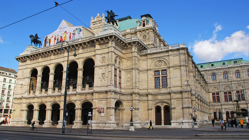 Viedeň, Ringstrasse, Viedenská opera,