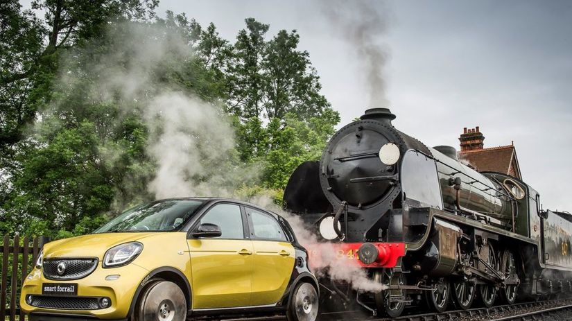 Smart Forrail je jedným z áut, ktoré dokážu...