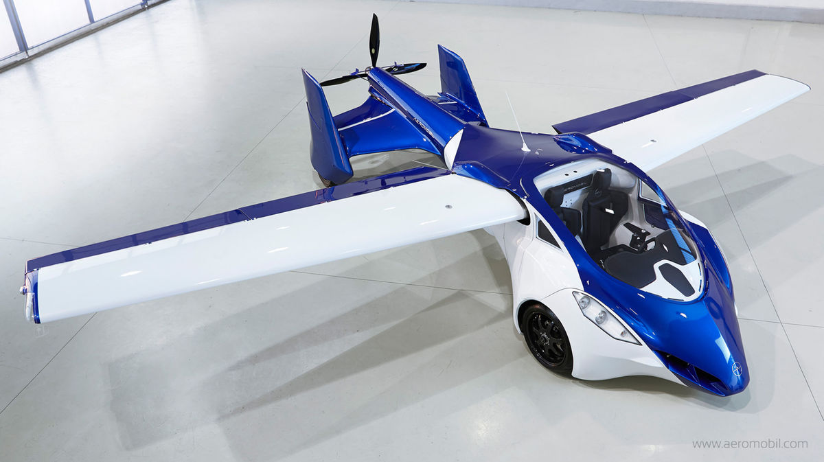AeroMobil je hybridný dopravný prostriedok,...