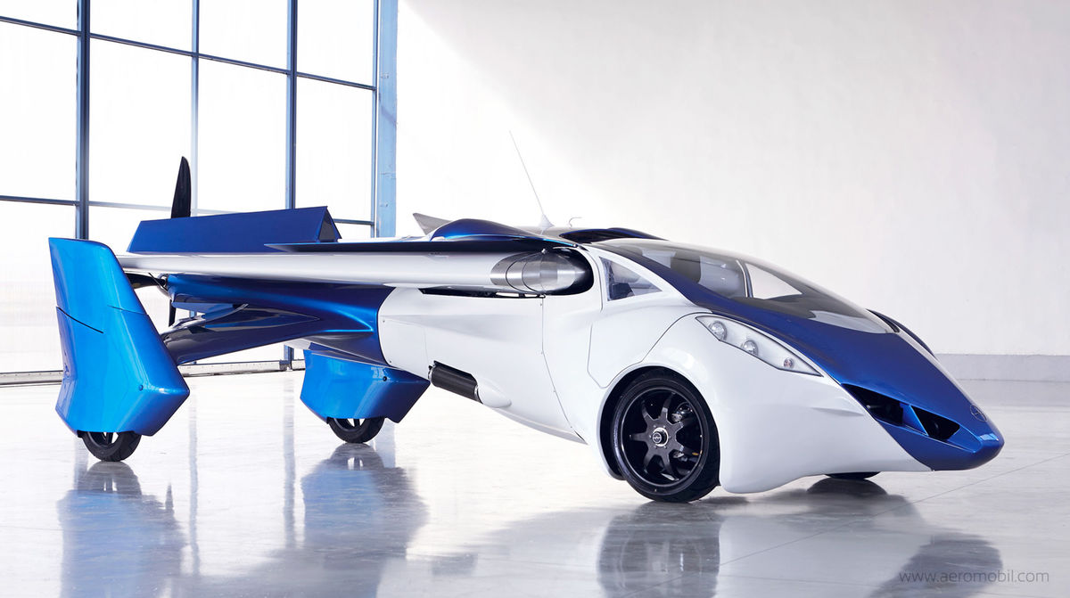 AeroMobil je hybridný dopravný prostriedok,...