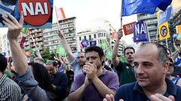 protest, Grécko, referendum