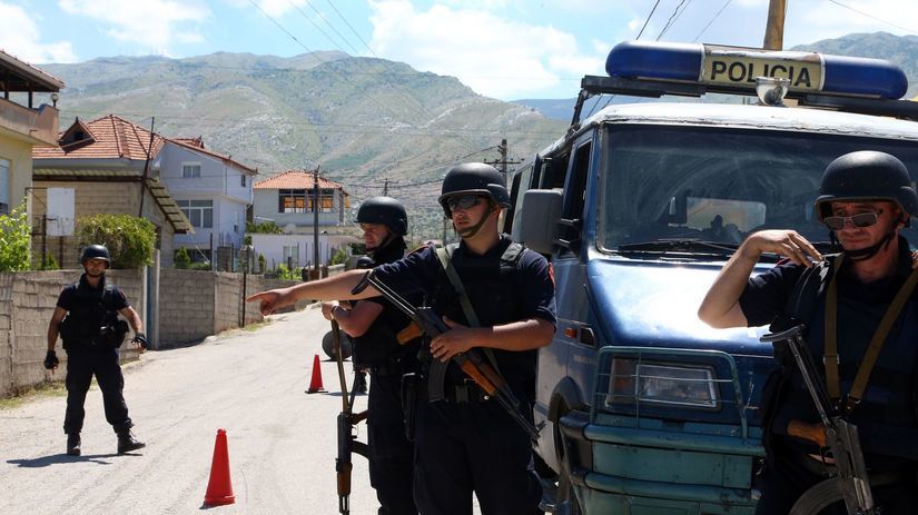 albánsko, polícia, zatknutie, vrah