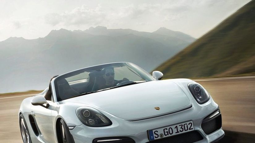Boxster Spyder si požičal prednú časť z ostrého...