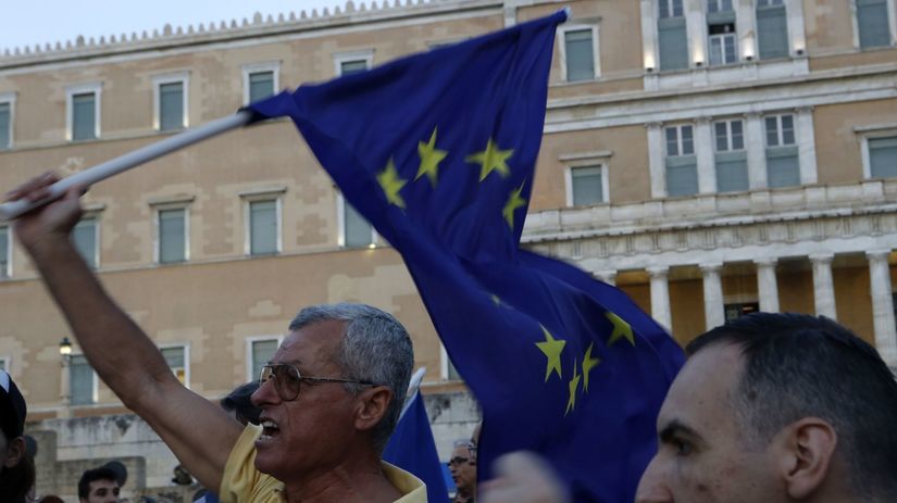 grecko, demonstranti