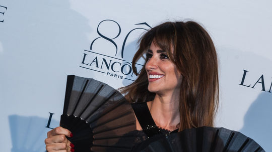 Herečka Penelope Cruz na narodeninovej párty...