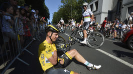 Žltý muž na Tour zrejme skončil. Tony Martin si pred cieľom zlomil kosť