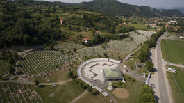 Bosna, Srebrenica, Potočari, cintorín
