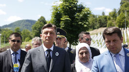 srebrenica, prezident slovinska, Borut Pahor