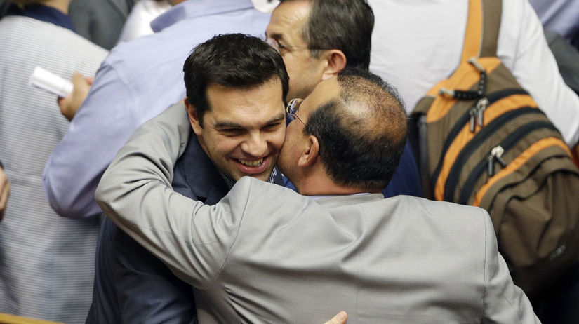 Alexis Tsipras, Grécko, parlament