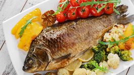 Dunajské ryby na tanieroch