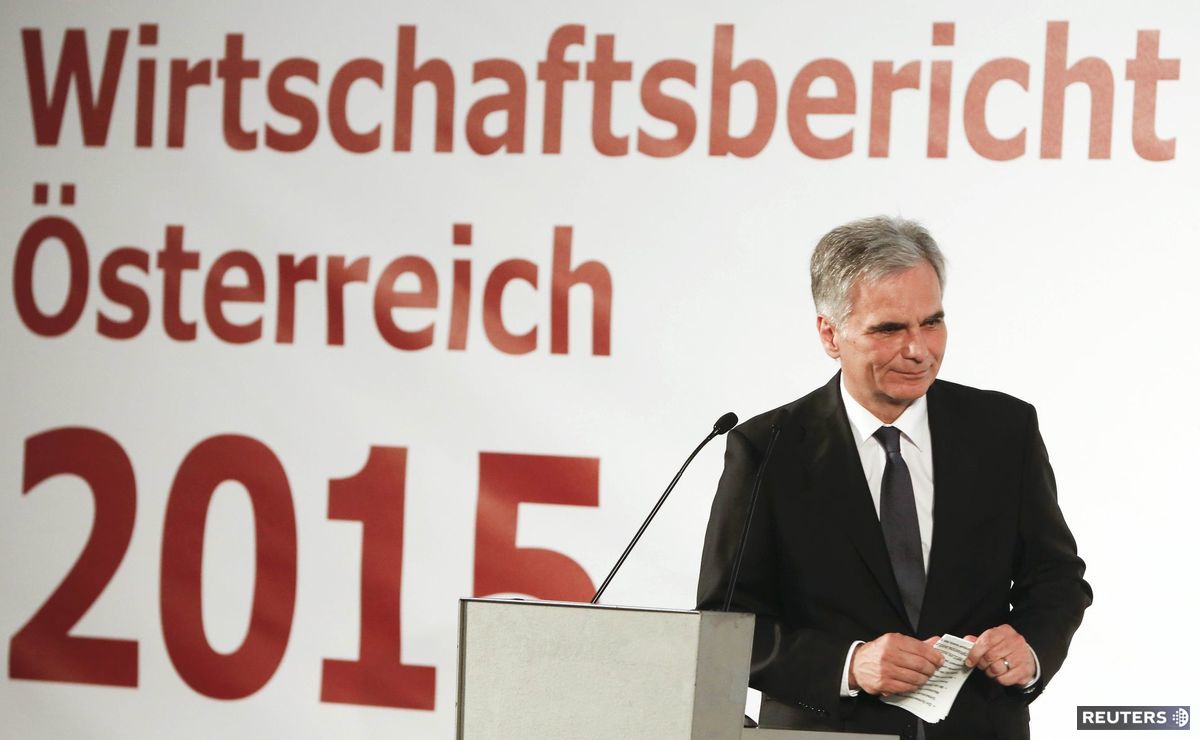 Rakúsky kancelár Werner Faymann.