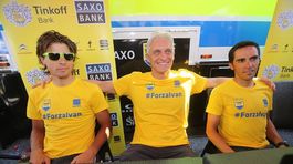 Contador zareagoval na Tiňkova: Šampus pijem s priateľmi, nie s ním