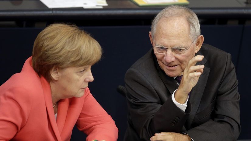 Wolfgang Schäuble, Angela Merkel