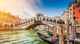 Benátky, kanál, Ponte de, most, Taliansko, gondoly