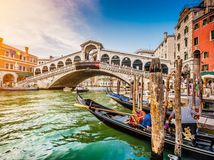 Benátky, kanál, Ponte de, most, Taliansko, gondoly