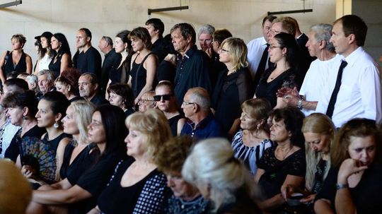 Posledná rozlúčka so zosnulou slovenskou...