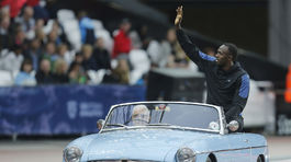 Bolt vyhral stovku v Londýne za 9,87, bronzová Velďáková