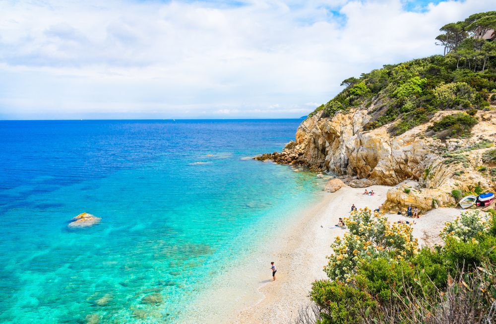 Spiaggia di Sansone, Taliansko, pláže, more, dovolenka, slnko, leto, cestovanie