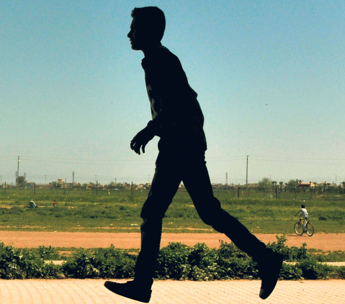 Turecko-sýrske hranice v meste Nusaybin, cez...