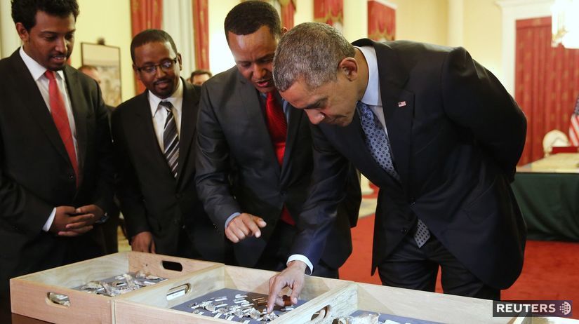 Barack Obama, Obama, prezident USA, Etiópia,...